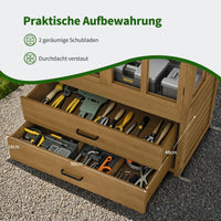 Gartenschrank Gerätehaus Geräteschuppen 58x107x180 cm