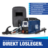 Elektroden Schweißgerät 140 A Inverter E-Hand MMA IGBT ARC Mini Schweißtechnik