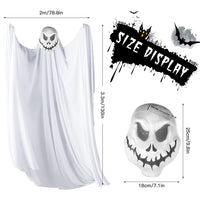 Halloween Geist Skelett Hängedeko 330cm Gruseldeko Horror Party Dekoration