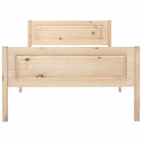 Massivholzbett 90x200 Bettgestell Holzbett Schlafzimmer Einzelbett