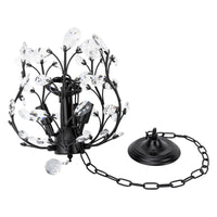 Kristall Deckenleuchte LED Kronleuchter Deckenlampe Schlafzimmer Lampe
