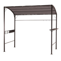 Grillpavillon 234x146x222cm Pavillon Garten Grillen