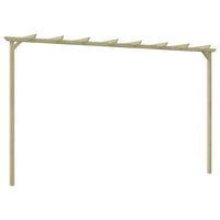 Pergola Pavillon Rosenbogen Spalier Kiefernholz Imprägniert 200x200x60cm