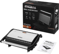 Kontaktgrill Elektrogrill 2200W Grillplatte Sandwichgrill Panini Küche