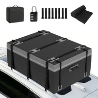Dachbox Dachtasche Dachträgerbox Faltbar 600L Wasserdicht