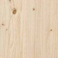Massivholzbett Kiefernholz Einzelbett Holzbett 140x210cm
