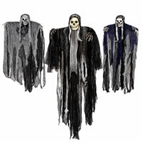 Halloween Skelett Geist 3er Set Geister Deko Gruselig Dekoration
