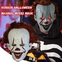 Halloween Pennywise Horror Clown Maske LED Vollmaske Cosplay