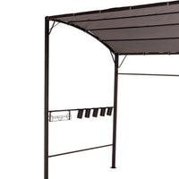 Grillpavillon 234x146x222cm Pavillon Garten Grillen