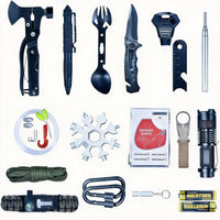 30in1 Survival Kit Überlebenskit Notfallausrüstung Camping Outdoor Set