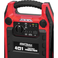 Starthilfe 12V 1200A 22Ah Kompressor Powerbank LED Luftpumpe Startbooster