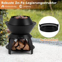 Feuerschale Feuerstelle Feuerkorb 50x50x58cm Campingzubehör