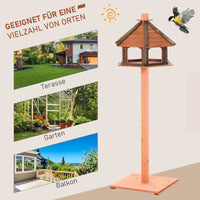 Vogelhaus Ständer Futterhaus Wasserfest Gartendeko Deko