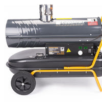 Heizkanone 30kW Bauheizer Diesel Heizgebläse Ölheizgebläse Abgasrohr
