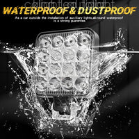 10x 48W LED Arbeitsscheinwerfer 12V 24V Offroad Traktor LKW Bagger