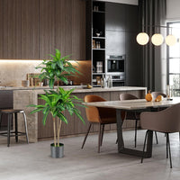 Kunstpflanze Dracena Zimmerpflanze Palme Drachenbaum Topf