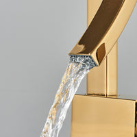 Waschtischarmatur Wasserfall Wasserhahn Bad Waschbecken Mischbatterie