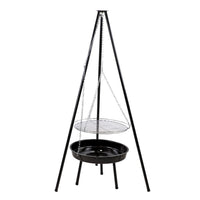 Dreibeingrill Schwenkgrill 150cm Höhenverstellbar Feuerschale Holzkohlegrill
