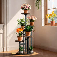 Blumenständer Blumentreppe Pflanzenregal Metallregal