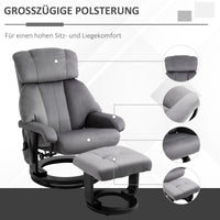 Massagesessel Hocker Fernsehsessel Drehbar Relaxsessel Sessel