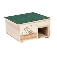 Igelhaus Labyrinth Eingang Igelhotel Igelhütte Holz Wetterfest Bausatz