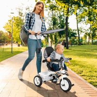 6in1 Dreirad Schubstange Kinderdreirad Kinderfahrzeug