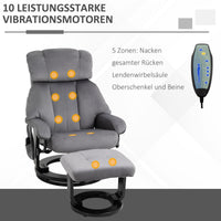 Massagesessel Hocker Fernsehsessel Drehbar Relaxsessel Sessel