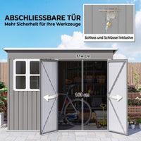 Metall Gerätehaus 413 m² Geräteschuppen Gartenschuppen