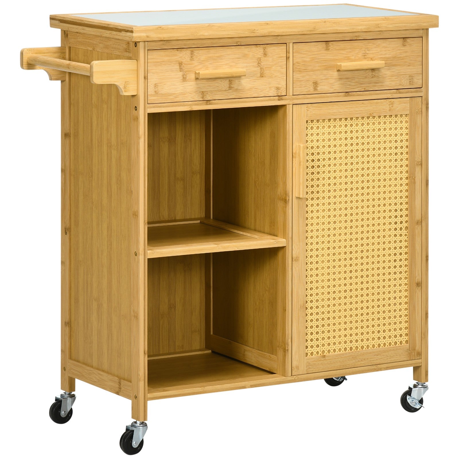 Küchenwagen Aufbewahrungswagen Aufbewahrung Wagen 84x36x85cm