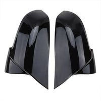 2x Spiegelkappen Gehäuse Glanz Schwarz F20 F21 F22 F30 F31 F32 F33 F36 E84
