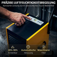 Luftentfeuchter Bautrockner 70L Tag 100m² 24h Timer LED Display