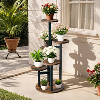 Blumenständer Blumentreppe Pflanzenregal Metallregal