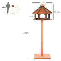 Vogelhaus Ständer Futterhaus Wasserfest Gartendeko Deko