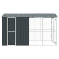 XXL Voliere Vogelkäfig 442x247cm Outdoor Vogelhaus Haustiere Garten
