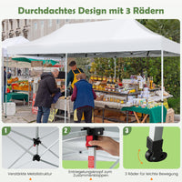 Faltpavillon 3x6m Pop Up Pavillon Gartenpavillon Wasserdicht