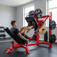 Beinpresse Verstellbar Rollen Beinverlängerung Wadenheben Stahl 455kg