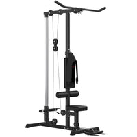 Kraftstation Latzugturm Kabelzugstation Ruderzug Fitnessgerät Heimtraining