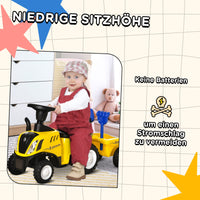 Rutsch-Traktor Anhänger Kindertraktor Sandspielzeug Schaufel