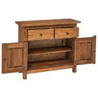 Antike Sideboard Handgefertigt 75x30x60cm Kommode Schubladen Möbel