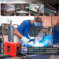 Elektrodenschweissgerät Set Inverter 250A Schweisshelm Zubehör 220V MMA