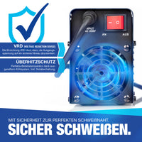 Elektroden Schweißgerät 140 A Inverter E-Hand MMA IGBT ARC Mini Schweißtechnik