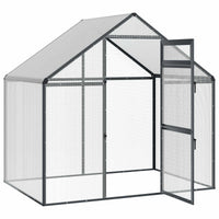 Voliere Vogelkäfig Vogelhaus 181x110x173cm Außenvoliere