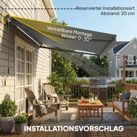 Gelenkarmmarkise Sonnenschutz Markise Terrassenmarkise Balkon