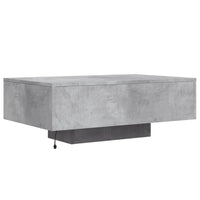 Couchtisch LED RGB Beleuchtung 85x55x31cm Wohnzimmertisch