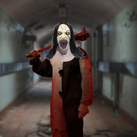 Halloween Horror Maske Frau Kostüm Geistermaske