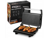 Kontaktgrill Elektrogrill 2200W Grillplatte Sandwichgrill Panini Küche
