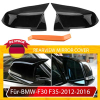 2x Spiegelkappen Gehäuse Glanz Schwarz F20 F21 F22 F30 F31 F32 F33 F36 E84