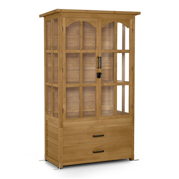 Gartenschrank Gerätehaus Geräteschuppen 58x107x180 cm