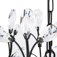Kristall Deckenleuchte LED Kronleuchter Deckenlampe Schlafzimmer Lampe
