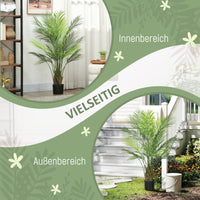 Künstliche Palme Kunstpflanze Topf Dekopflanze Zimmerpflanze